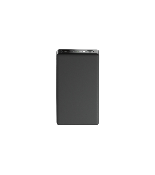 Портативный аккумулятор OLMIO QX-20, 20000mAh, 22.5W, QuickCharge3.0/PowerDelivery, LCD, графитовый