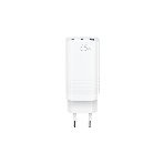 Сетевое зарядное устройство OLMIO 2Type-C/USB, 65W, 6A, QuickCharge3.0, PowerDelivery3.0, GAN, фото2