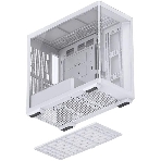 Корпус без блока питания JONSBO D300, Mini-Tower, TG, no fan, 2xUSB-A 3.2 + 1xUSB-C 3.2, mATX, mITX White, фото30