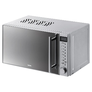 Микроволновая печь BBK 20MWG-733T/BS-M серебристый, 20 л, 700 Вт, переключатели - тактовый механизм, кнопки