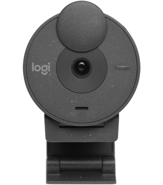 Веб-камера Logitech Brio 300 1920x1080, 30 кадр/с, USB Type-C, микрофон (шумоподавление), автоматическая фокусировка, автоосвещение, универсальное крепление