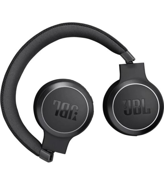 Беспроводные/проводные наушники JBL Live 670NC черный, накладные, Bluetooth + проводной, адаптивное шумоподавление, быстрая зарядка