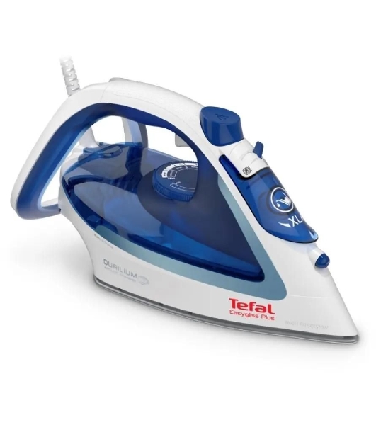 Утюг Tefal FV5715E0 синий/белый, 2400 Вт, 45 г/мин, 190 г/мин, 270 мл