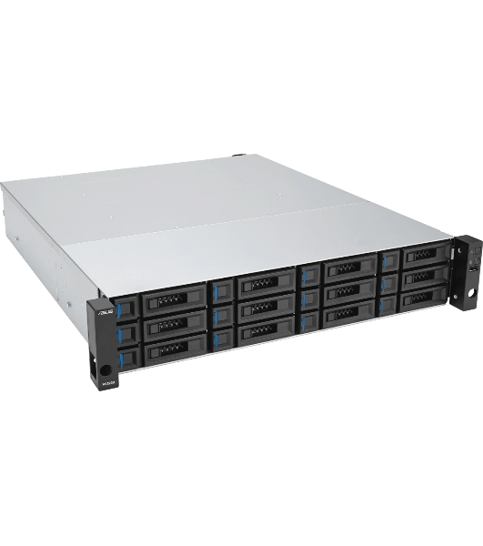 Серверная платформа ASUS VS320D-RS12-D1712154Z, 2U, Intel Xeon 64-bit 4-core, 4x DDR4 ECC DIMM, 12 x 2.5' SATA/SAS hsb, 1x 1GbE RJ45 LAN Port, 2x 12Gb/s SAS Wide Port, 1+1 850W