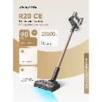Пылесос вертикальный Dreame R20 CE темно-серый/бронза, питание от аккумулятора, 570 Вт, уборка сухая, пылесборник 0.6 л, фото 1