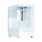 Компьютерный корпус ZALMAN P10, MATX, белый, WINDOW, 2x3.5', 3x2.5', 1xUSB TYPE-C, 1xUSB 3.0, REAR 1x120мм ARGb, фото2