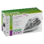Утюг Homestar HS-4011 серый, 2200 Вт, 40 г/мин, 150 г/мин, 300 мл, фото4