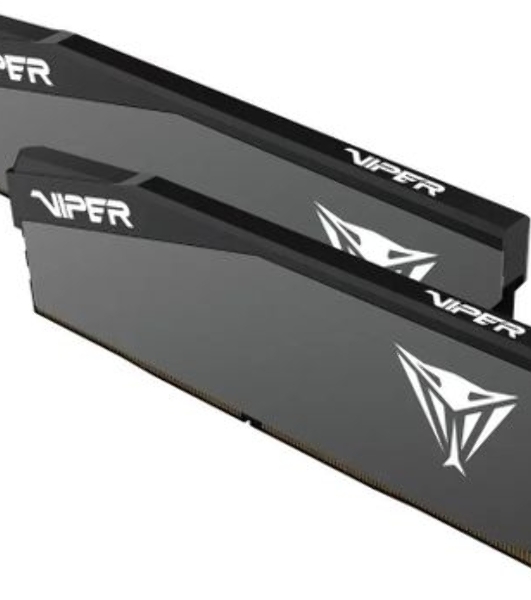 Оперативная память Patriot Viper Elite 5 Ultra, DDR5, 64GB (2x32GB), 6000 MHz, CL28, с радиатором, чёрный