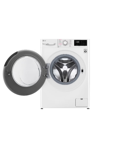 Стиральная машина LG F2V3GS3W белый, загрузка фронтальная 8,5 кг, 1200 об/мин., класс: А