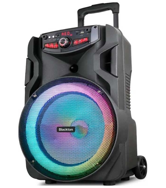 Портативная акустика Blackton Bt PBS2113 черный Мощность RMS 40 Вт Bluetooth