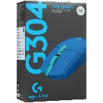 Мышь беспроводная Logitech G304 Lightspeed синий, 12000 dpi, радиоканал, USB, кнопки - 6, фото2