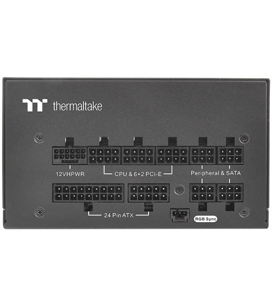 Блок питания Thermaltake Toughpower GF3 ARGb (PS-TPD-0750F4FAGE-1), 750Вт, 80 PLUS Gold, 140мм, модульный, черный