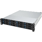 Серверная платформа ASUS VS320D-RS12-D1712154Z, 2U, Intel Xeon 64-bit 4-core, 4x DDR4 ECC DIMM, 12 x 2.5' SATA/SAS hsb, 1x 1GbE RJ45 LAN Port, 2x 12Gb/s SAS Wide Port, 1+1 850W, фото 1
