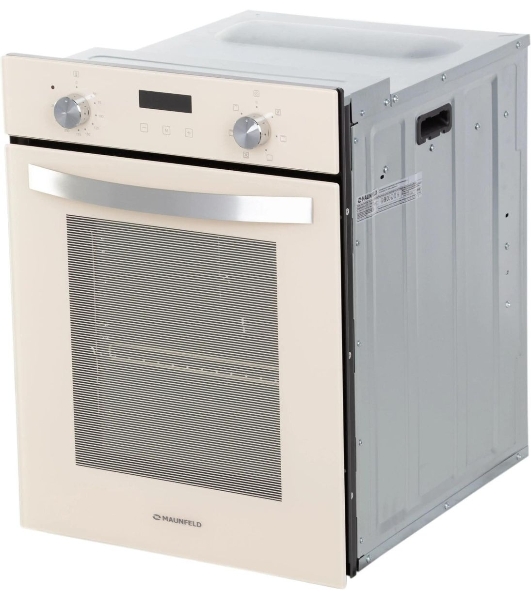 Шкаф духовой электрический Maunfeld EOEM516BG, 45 см, 51 л, бежевый, встраиваемый