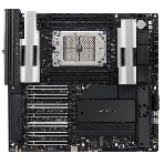 Материнская плата ASUS Pro WS WRX90E-SAGE SE, sTR5, AMD WRX90, 8xDDR5, 4xSATA, 4xM.2, 6xPCI-E 5.0 x16, 1xPCI-E 5.0 x8, 1xVGA, 2xMiniDP, 3x 10Gb LAN, 6xUSB-A 3.2 Gen 2, 1xUSB-A 2.0, 2xUSB-C USB4, 2x3.5 мм, 5.1, SSI EEB, фото 1