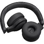 Беспроводные/проводные наушники JBL Live 670NC черный, накладные, Bluetooth + проводной, адаптивное шумоподавление, быстрая зарядка, фото6