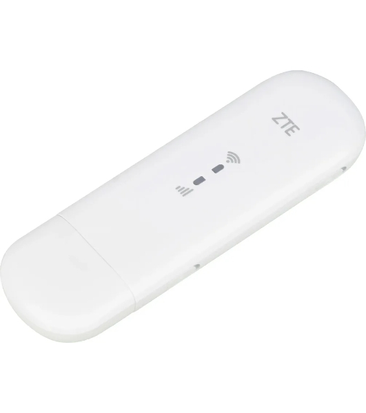Модем 2G/3G/4G ZTE MF79RU USB Wi-Fi Firewall внешний белый