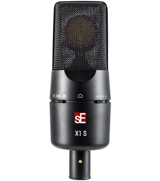 Микрофон конденсаторный sE Electronics X1 S 20 Гц 20 кГц, динамический диапазон: 131 / 141 / 151 дБ, кардиоида, комплектация: поворотный микрофонный зажим, адаптер с резьбой