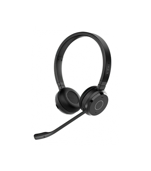 Гарнитура Jabra Evolve 65 TE чёрный, беспроводная, Bluetooth, до 16 ч