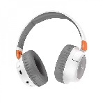 Беспроводные/проводные наушники Hoco W43 белый, накладные, Bluetooth + проводной, складная конструкция, до 25 ч., фото 1