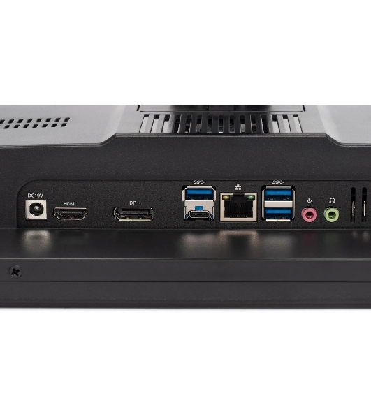 Моноблок Digma Pro Vision 23.8' Full HD Ryzen 3 5425U (2.7) 8Gb SSD 256Gb RGr CR Windows 11 Pro Eth WiFi BT 90W клавиатура мышь Cam черный 1920x1080