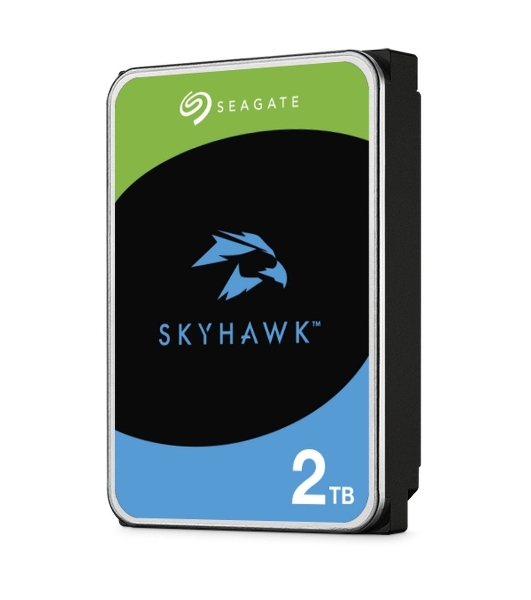 Жесткий диск HDD Seagate SkyHawk 2Tb SATA 5400 rmp 6Gb/s 256Mb 3.5' 1 year warranty (replacement ST2000VX008, ST2000VX015, WD23PURZ, ST2000VM003)
