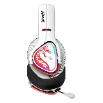 Гарнитура Bloody MR720 Naraka белый, беспроводная + проводная, радиоканал/Bluetooth/mini jack 3.5 мм, до 44 ч, подсветка, фото14