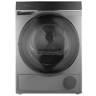 Сушильная машина Korting KD 69IHP10 An антрацит, 10 кг, сушка - конденсационная, программ - 12, 59.5 x 85 x 62.7 см