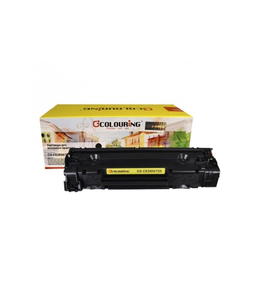 Картридж лазерный Colouring CG-CE285X/725 черный (2000 стр.) для принтеров HP LJ Pro P1100/P1102/P1102w/M1130/M1132/M1212nf/M1212nfw/1214nfh/М1217/M1210/Canon Laser Shot LBP6000/6018/6020/6020B