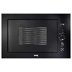 Встраиваемая микроволновая печь Korting KMI 825 TGN черный, 25 л, 900 Вт, переключатели - сенсор, фото 1