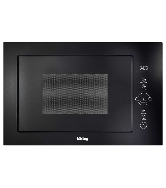 Встраиваемая микроволновая печь Korting KMI 825 TGN черный, 25 л, 900 Вт, переключатели - сенсор