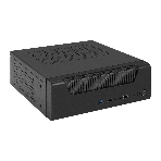Компьютерный корпус Desktop ExeGate EX294018RUS FL-102 (mini-ITX, без БП, 2*USB+1*USB 3.0, аудио, черный), фото 1