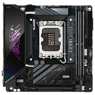Материнская плата Gigabyte Z890I AORUS ULTRA, LGA 1851, Intel Z890, 2xDDR5, 2xSATA, 2xM.2, 1xPCIe 5.0 x16, 1xDP, 1xHDMI, 1xUSB-C, 1x Thunderbolt 4, 1x 2.5Gb LAN, 2xUSB-A 3.2 Gen 1, 3xUSB-A 3.2 Gen 2, 2x3.5 мм, TOSLINK, 7.1, 1xUSB4, Mini-ITX