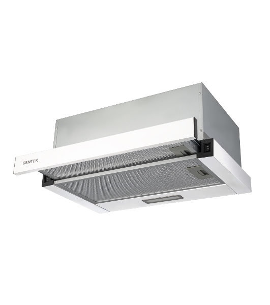 Вытяжка встраиваемая Centek CT-1840-50 белый, 50 см, 600 куб. м/ч, 52 дБ