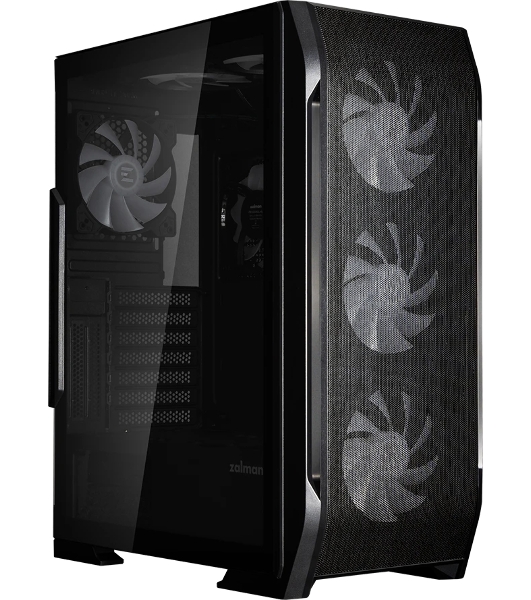 Компьютерный корпус ZALMAN N7 PLUS V2, ATX, черный, WINDOW, 1xCombo (3.5” or 2.5”), 1 x 3.5”, 3 x 2.5”, 2xUSB2.0, 1xUSB3.0, FRONT 3x120мм RGB, REAR 1x120мм RGB, TOP 2x120мм RGB, SIDE 1x120мм