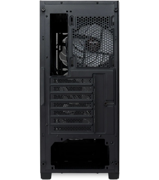 Компьютерный корпус HSPD M520, Mesh Mid Tower, черный, slide TG, 0.45 SPCC, 4x120мм ARGb ATX, mATX, mITX 160/330/184мм 2x2.5', -, 7xPCI 2xUSB-A 3.0, 1xUSB-A 1.0 390x200x449мм