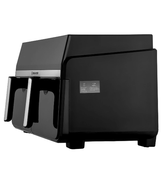 Аэрогриль BRAYER BR2050 черный, 2200 Вт, 10 л, сенсор, 8 программ