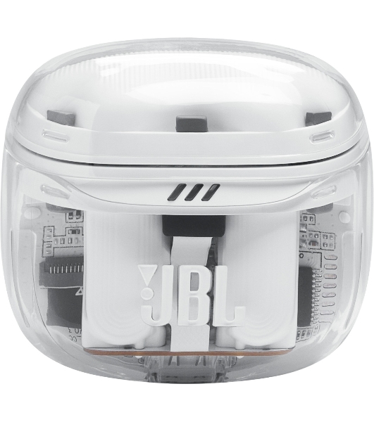 Наушники TWS JBL Tune Flex 2 призрачно-белый, вкладыши/внутриканальные (трансформер), Bluetooth, адаптивное шумоподавление