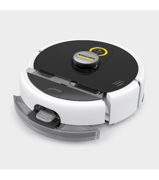Робот-пылесос Karcher RCF 3 белый/черный, 5200 мAч Li-Ion, уборка сухая/влажная, пылесборник контейнер 0.12 л