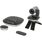 Веб-камера Logitech Group 1920x1080, 30 кадр/с, USB Type-A, микрофон (4 шт, шумоподавление), автоматическая фокусировка, автоосвещение, универсальное крепление, штатив в комплекте, фото 1