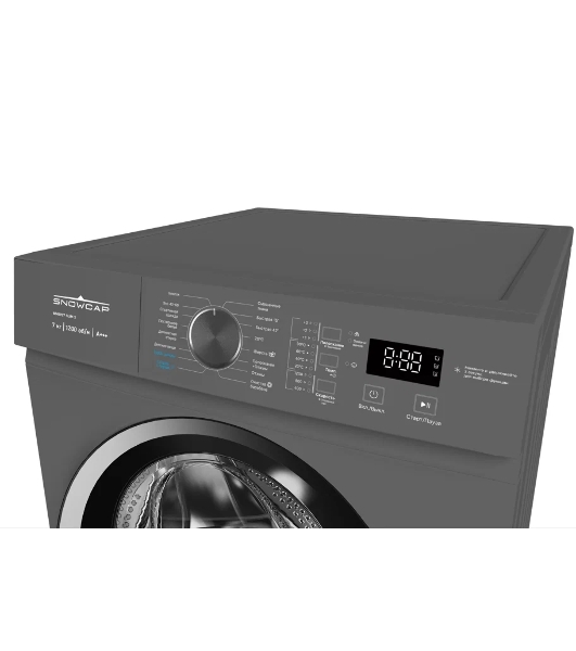 Стиральная машина SNOWCAP WM6907 SLIM S серебро, загрузка фронтальная 7 кг, 1200 об/мин, класс A+++