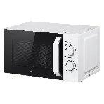 Микроволновая печь BBK 20MWS-761M/W белый, 20 л, 700 Вт, переключатели - поворотный механизм, фото 1