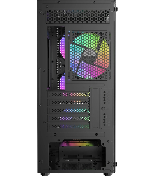 Компьютерный корпус Ocypus Gaммa C50 BK ARGb, MATX, USB 3.0*1+USB 2.0*2, FRONT 3x120мм ARGb, REAR 1x120мм ARGb
