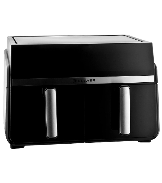 Аэрогриль BRAYER BR2050 черный, 2200 Вт, 10 л, сенсор, 8 программ