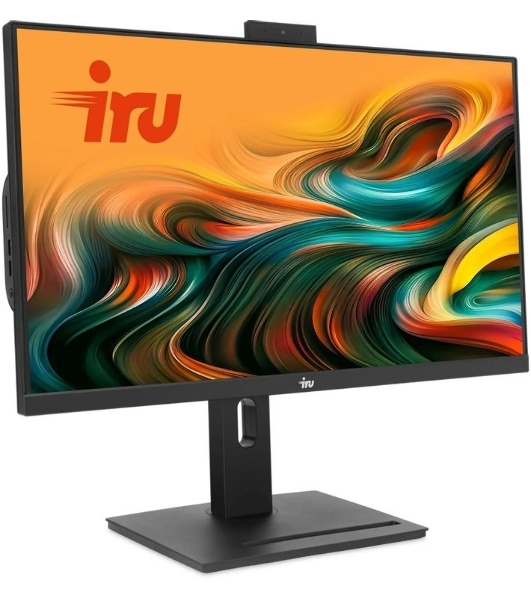 Моноблок IRU 23IM 23.8' Full HD i5 12450H (2) 16Gb SSD512Gb UHDG Windows 11 Pro GbitEth WiFi BT 90W Cam черный 1920x1080
