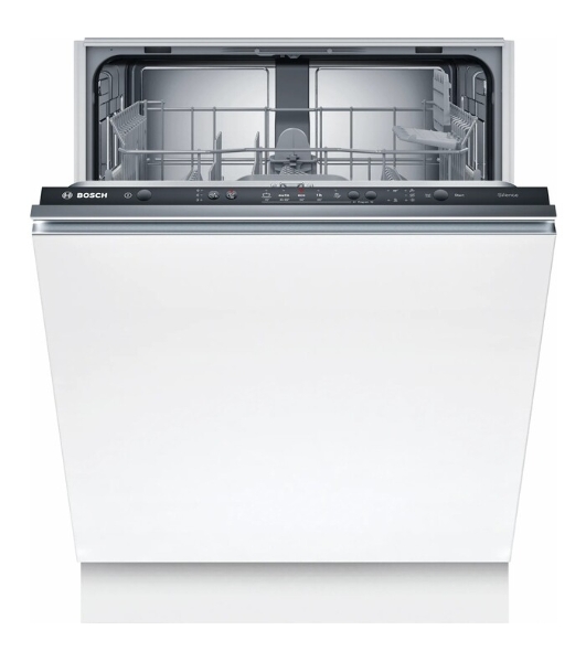 Встраиваемая посудомоечная машина Bosch SMV25AX06E, черный, 59.8 см, 12 компл., 48 дБ, класс A