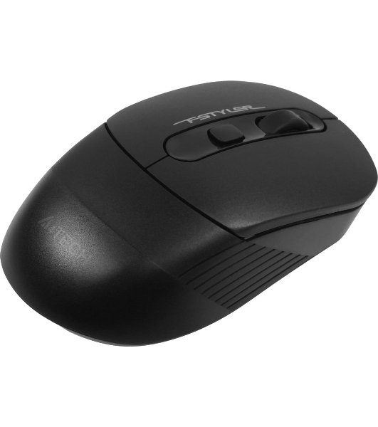Мышь беспроводная A4Tech Fstyler FB10C черный, 2000 dpi, радиоканал, Bluetooth, USB, кнопки - 4