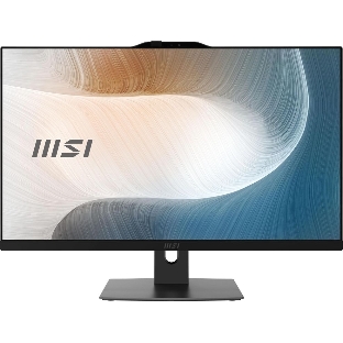Моноблок MSI Modern AM272P 1M-680RU 27' Full HD Core 5 120U (1.4) 16Gb SSD 512Gb Graphics Windows 11 Pro GbitEth WiFi BT 120W клавиатура мышь Cam черный 1920x1080 (9S6-AF8231-1037)