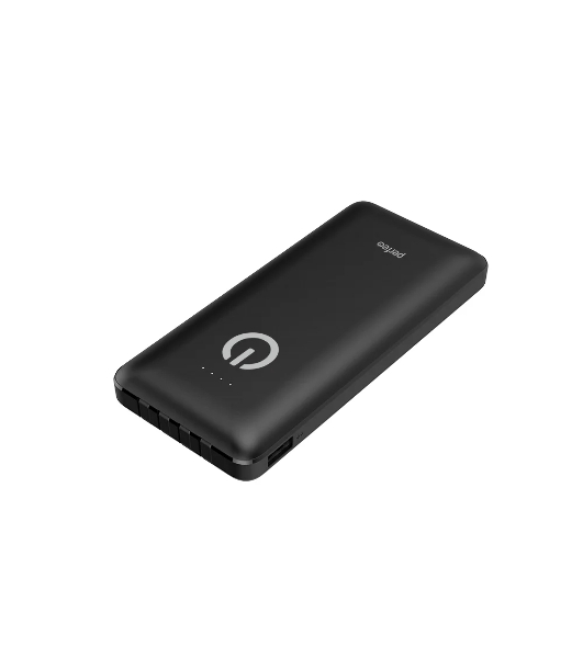 Портативный аккумулятор Powerbank Perfeo ABSOLUTE 10000mah In Micro usb,USB /Out USB,Micro usb,Type-C,Lightning, 2.1А/ черный (PF_B4878)