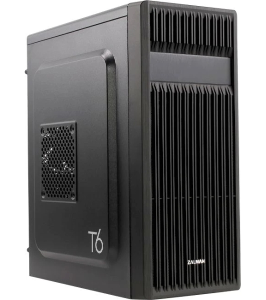 Компьютерный корпус Zalman ZM-T6 черный без БП ATX 1xUSB 2.0 1xUSB 3.0 audio bott PSU